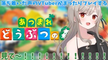 【＃あつまれどうぶつの森】配信外でやったこと報告会～！！！！【vtuber 真喜屋まう】