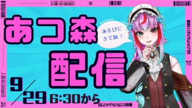 【壱號Ein】ゆるっとゲーム配信【あつ森】