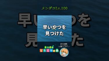 僕の知ってるメンダコじゃない…。 #あつまれどうぶつの森 #shorts